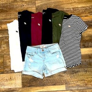 Lot of little girl Abercrombie size 11/12